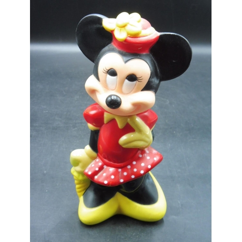 92 - Walt Disney's Minnie Mouse Character Figurine Bath and Shower Gel