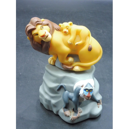 98 - Disney's The Lion King Character Figurine Pride Rock Bath and Shower Gel