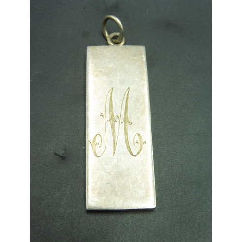 37 - Hallmarked Birmingham Silver Ingot