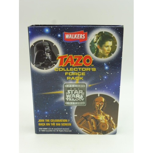 149 - Full Collection of Star Wars Tazos In Collectors File