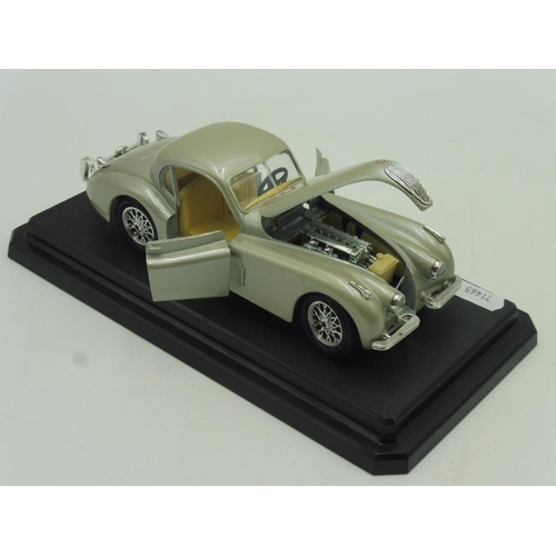 459 - Bburago Die Cast Metal 1:24 Jaguar XK120 Coupe 1948