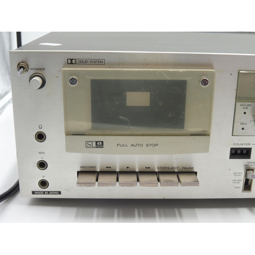 507 - Vintage Hitachi ST-4001 Amp, LW-MW-FM Tuner, Cassette Recorder.Transceiver and Powers on (Made in Ja... 