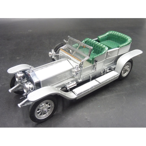 133 - Model of Rolls Royce 1907 Silver Ghost in Presentation Case