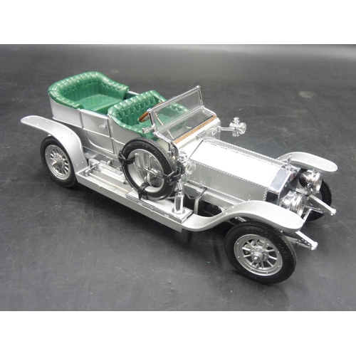 133 - Model of Rolls Royce 1907 Silver Ghost in Presentation Case