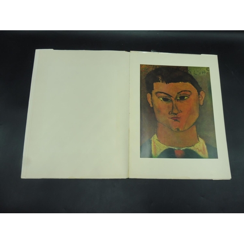 225 - 1958 Modigliani Art Book with 16 Original Colour Prints