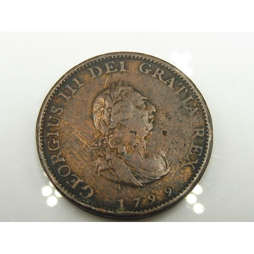 294 - 1799 George III Farthing