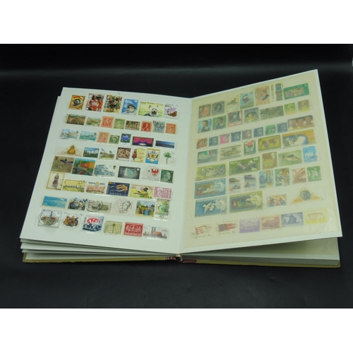 228 - Large Stock Book containing 26 Pages Full of Stamps in Alphabetical Order