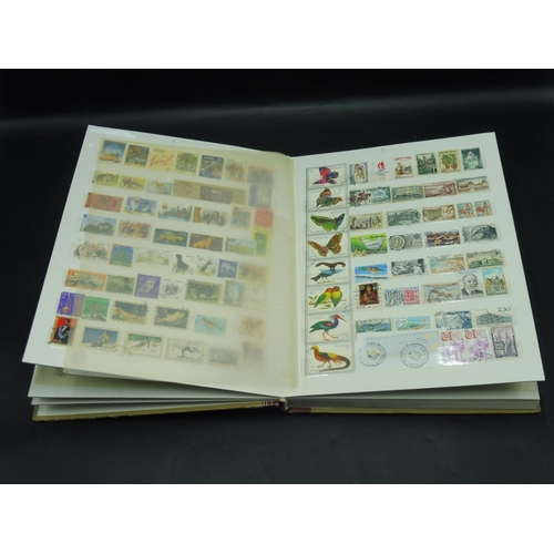 228 - Large Stock Book containing 26 Pages Full of Stamps in Alphabetical Order