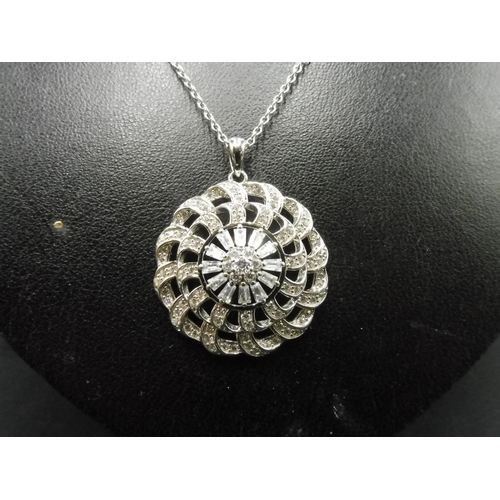 299 - Silver 925 Pendant and Chain