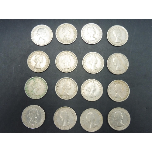 336 - Full Date run from 1953- 1967 of Six Pences