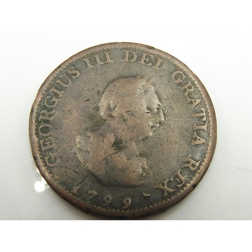 337 - 1799 George III Farthing