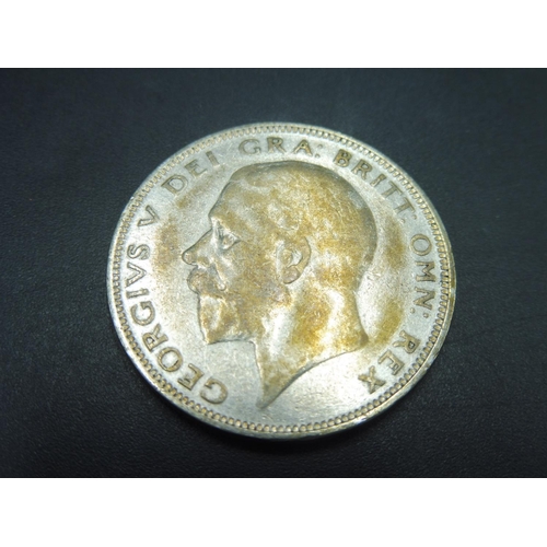 345 - George V Silver 1927 Half Crown