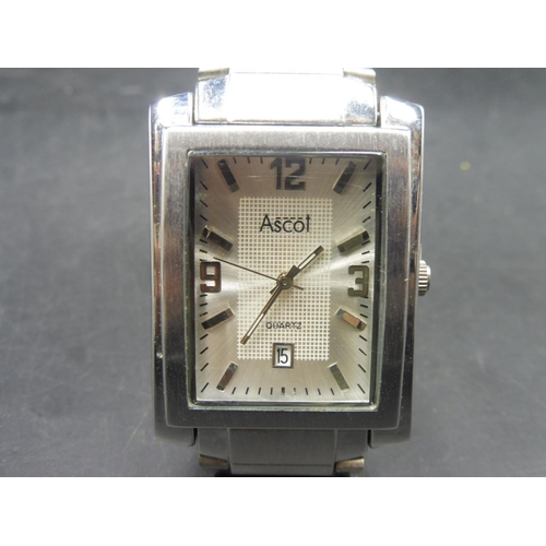 349 - Ascot Quartz Watch with Date (Working when Tested)