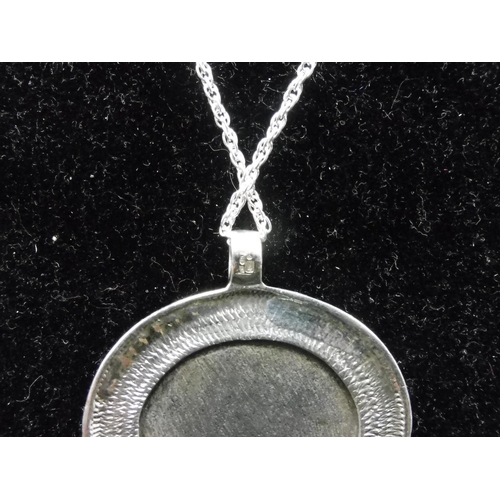 394 - Silver 925 Pendant and Chain