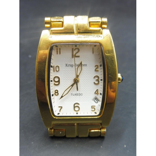 400 - Krug-Baumen Tuxedo Watch in Case