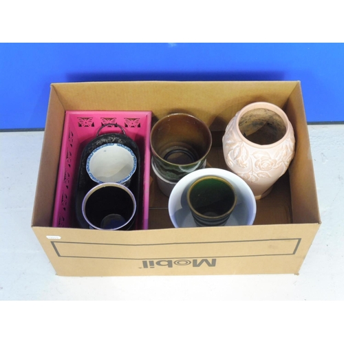 650 - Mixed Box of Plant Pots and Other