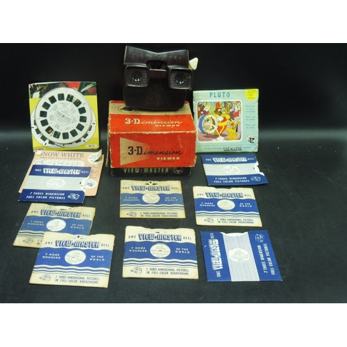 66 - Bakelite Deco Style 1950's Viewer View-Master with a Collection of Slides Little Red Riding Hood 195... 