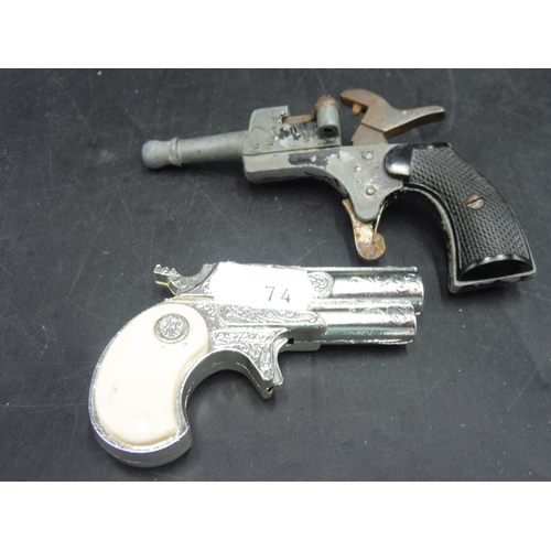 74 - Two Vintage Toy Cap Guns