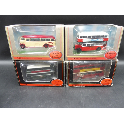 76 - Exclusive First Editions 1:76 Scale Precision Die-Cast Model Busses