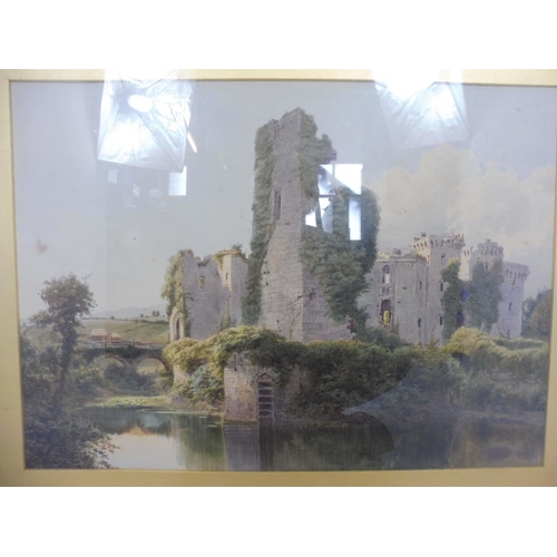 66 - Watercolour painting By James Whaite (1881 to 1916) of Castle Scene Signed to bottom right dated 187... 