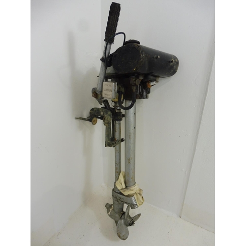 94 - British Seagull 40HP Outboard with Brass tank (working)