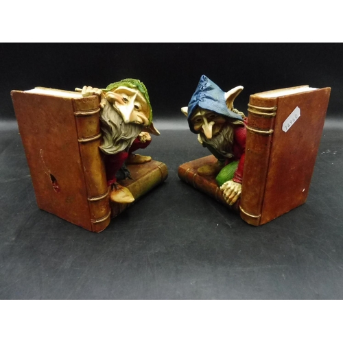 83 - Pair of Elf Book Ends