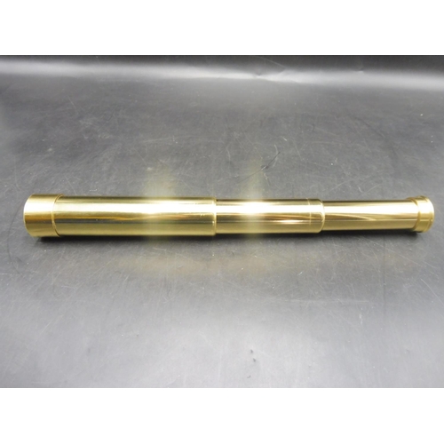 300 - Brass Handheld Telescope Open 11.5