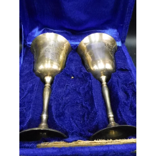 106 - Two Boxed Goblet Sets