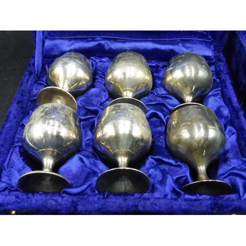 106 - Two Boxed Goblet Sets