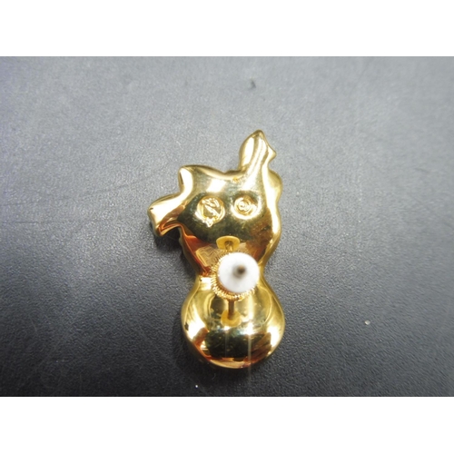 367 - Swarovski Crystal Pin Badge