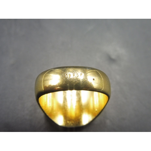 417 - 18ct Rolled Gold Plated Ring