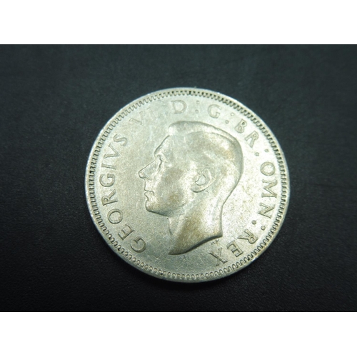 439 - George VI Silver 1940 One Shilling