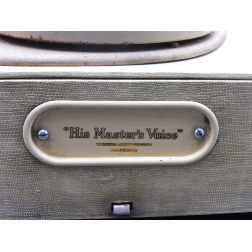 294 - His Master Voice Table Topped Radio Gram (Spares or Repairs)