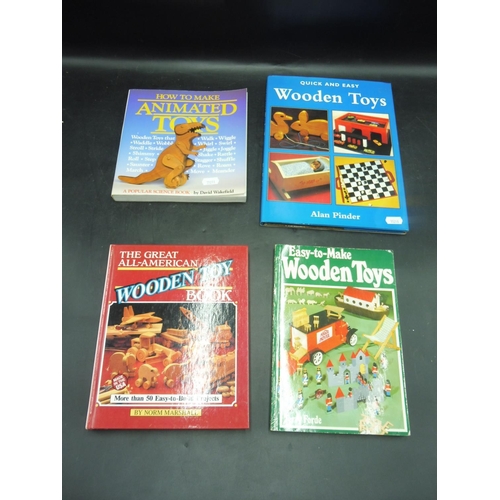 780 - Selection of 4 Wooden Toy Making Books