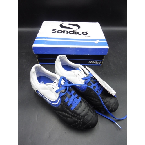 784 - Pair of New Sondico (Size 3) Football Boots with Stud Extractor