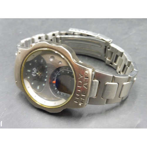 490 - Net Work Body Heat Watch (working when tested)