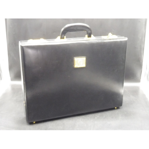 209 - Saint Jack Leather Combination Brief Case