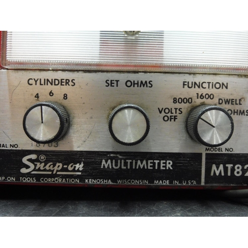 SnapOn MT826 Multimeter Fully Working with New Batteries Installed