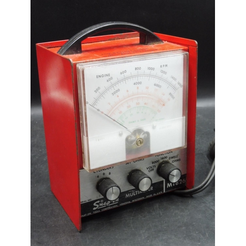 SnapOn MT826 Multimeter Fully Working with New Batteries Installed