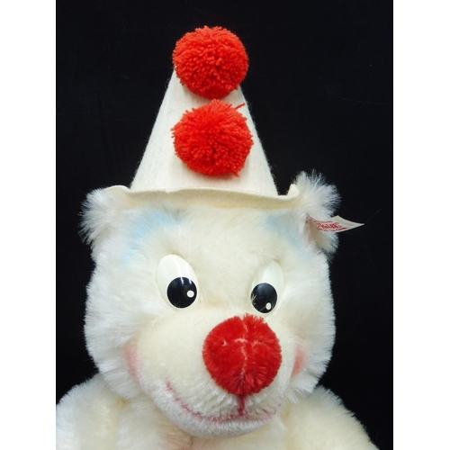 4 - Steiff Clown Teddy Bear No 00802/2000 Limited Edition with Ear Tag in Left Ear 14.5