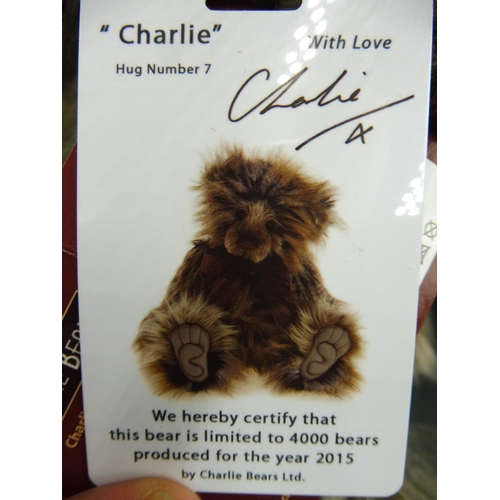 43 - Charlie Year Bear 2015 CB 151519 Hug No 7 /4000 Exclusively Designed by Isabelle Lee