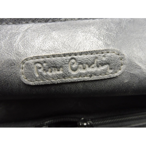 195 - Pierre Cardin Leather Wash Bag / Toilet Bag