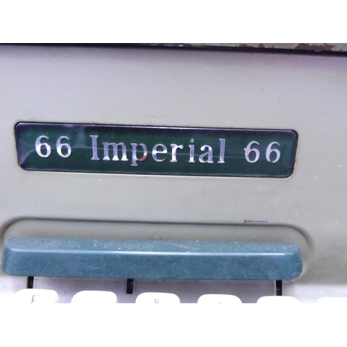 213 - Vintage 66 Imperial Typwrighter