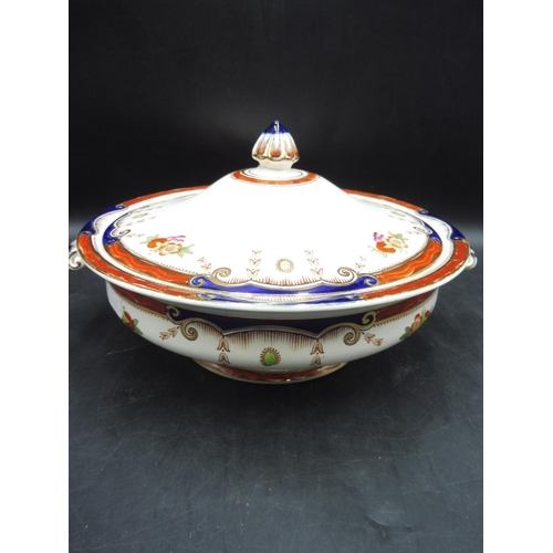 135 - Victoria Burslem Lidded Tureen (11