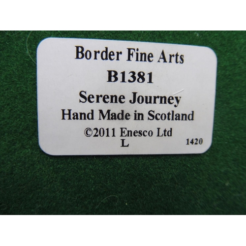 273 - Border Fine Arts Commemorative Figurine of Swan's