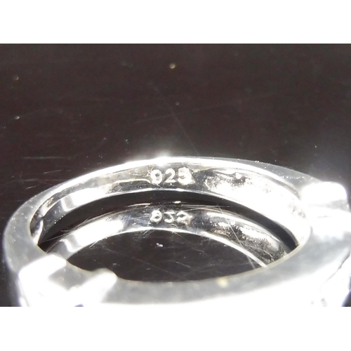 403 - Silver 925 Ring (Size L)