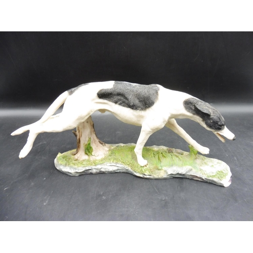 292 - Two Figurines of Greyhounds (Largest 13