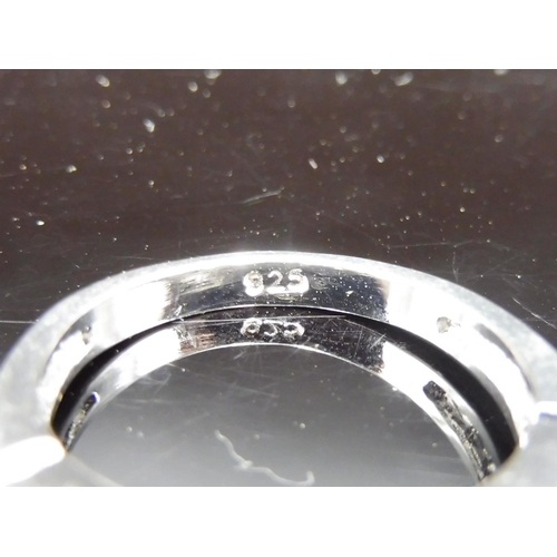 425 - Silver 925 Ring (Size N)