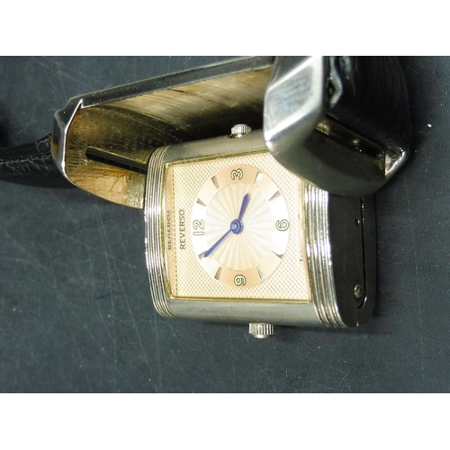 Reverso Jaeger Lecoultre Reversable Face watch complete with