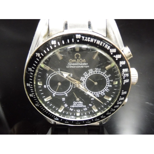 454 - Omega Replay-car Watch (Unauthenticated & Presumed Replica)